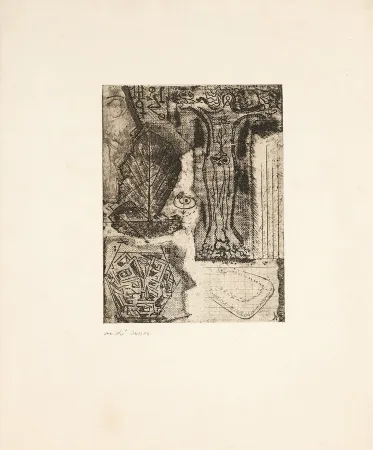 Офорт Masson - SIGNES ou Frontispice de 