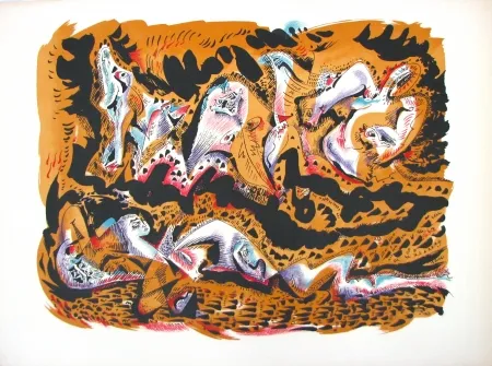 Литография Masson - Sirènes