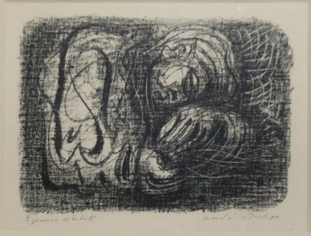 Литография Masson - Sommeil