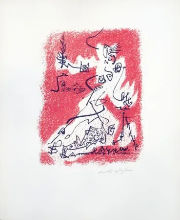 Литография Masson - Souvenirs et portraits d’artistes