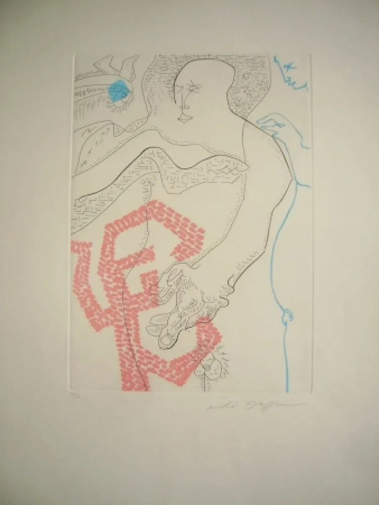 Гравюра Masson - Thésée