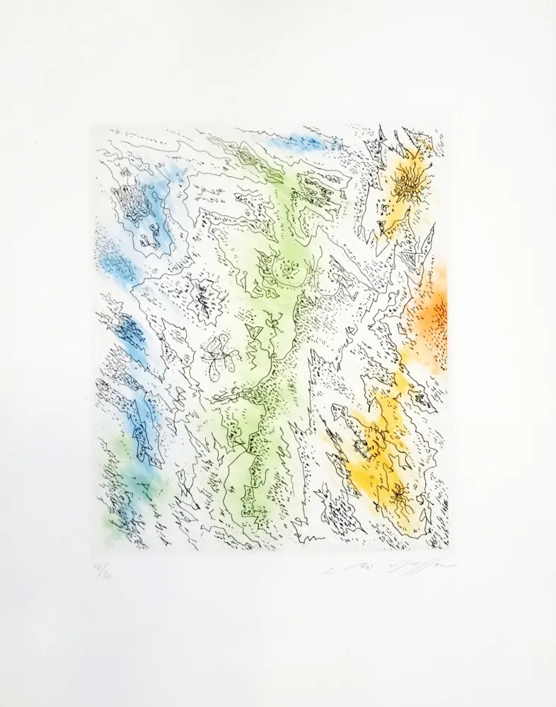 Офорт Masson - Titania