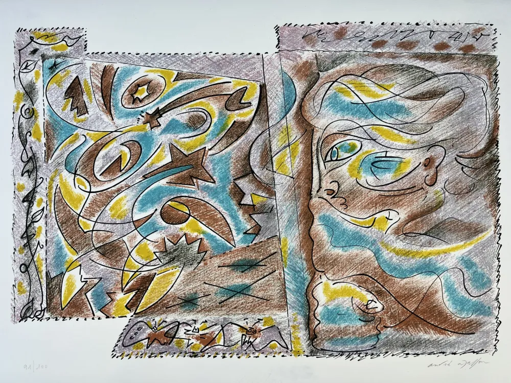 Литография Masson - Untitled