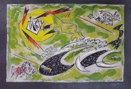 Литография Masson - UNTITLED