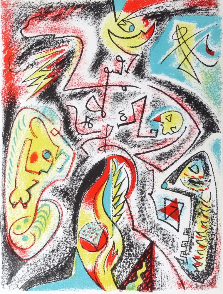 Литография Masson - XXe siècle