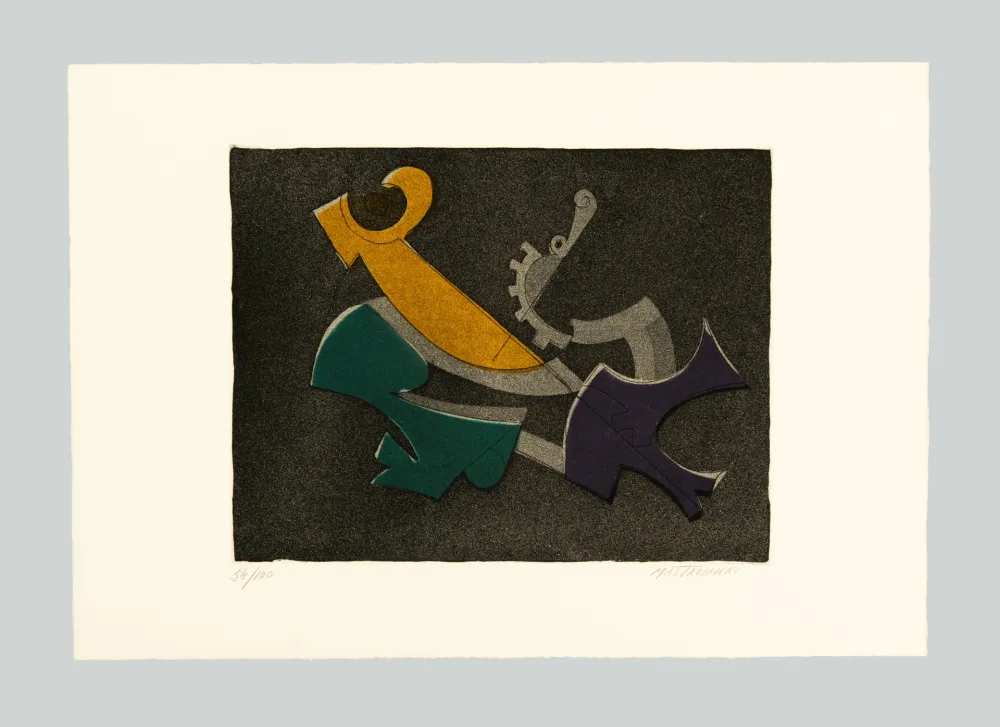 Гравюра Mastroianni  - Omaggio all'Ariosto