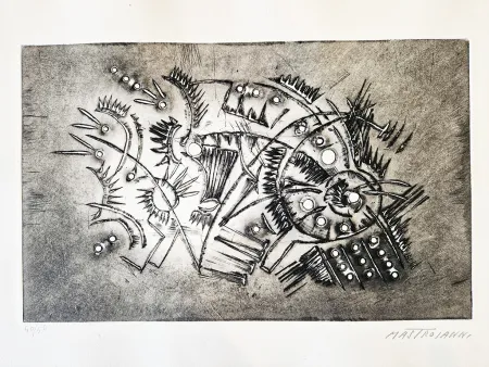 Офорт Mastroianni  - Senza titolo