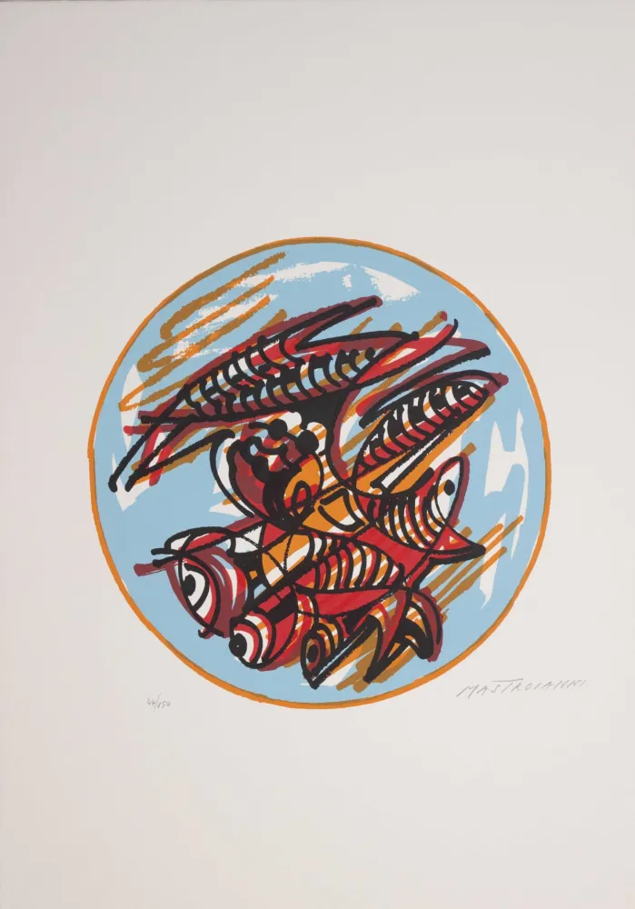 Сериграфия Mastroianni  - Trinità