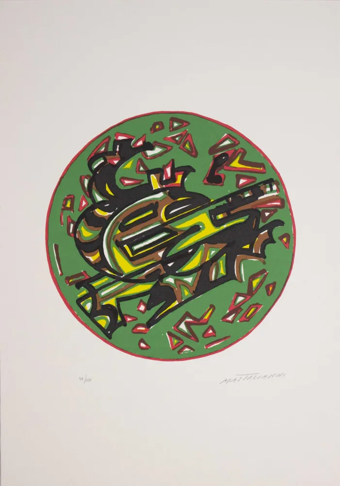 Сериграфия Mastroianni  - Trinità