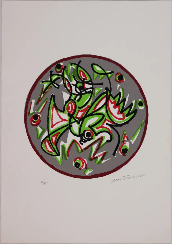 Сериграфия Mastroianni  - Trinità