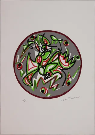 Сериграфия Mastroianni  - Trinità