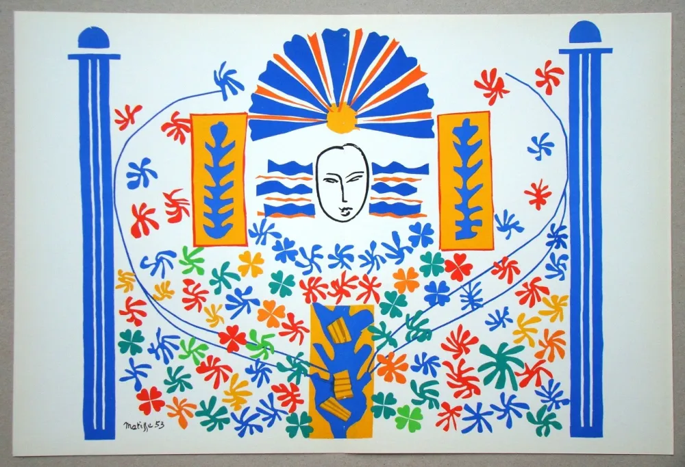 Литография Matisse (After) - Apollon