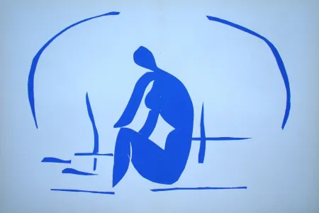 Литография Matisse (After) - Baigneuse dans les roseaux