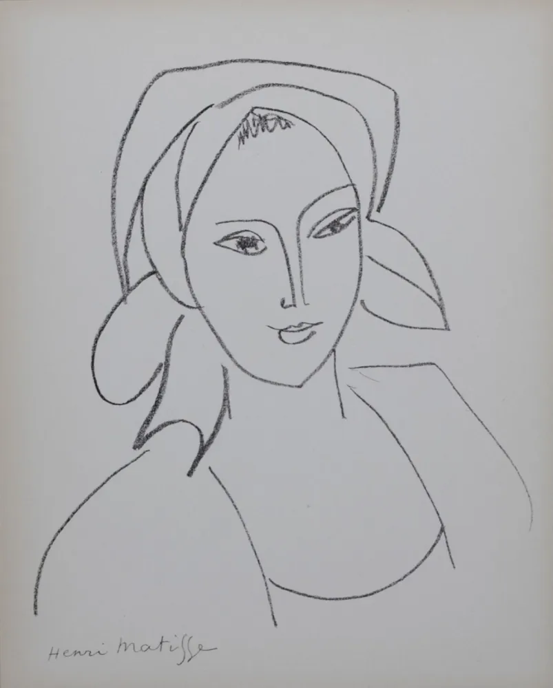 Литография Matisse (After) - Catherinette