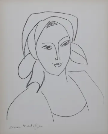 Литография Matisse (After) - Catherinette