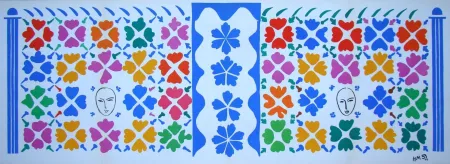 Литография Matisse (After) - Décoration - Masques