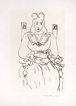 Афиша Matisse (After) - Etude pour poème de Charles d'Orléans