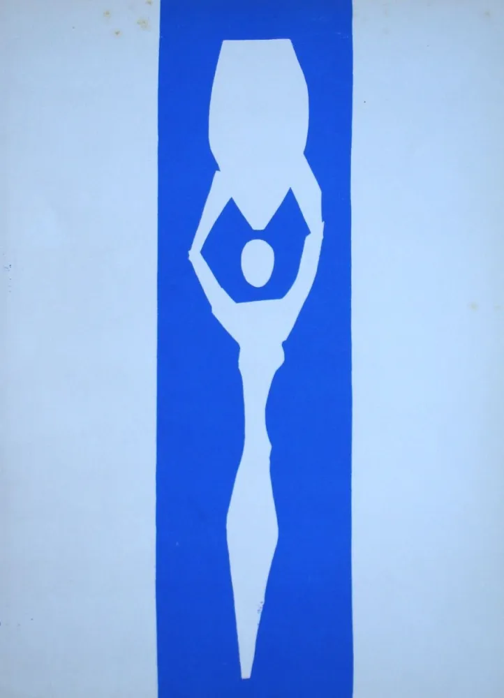 Литография Matisse (After) - Femme à l'amphore