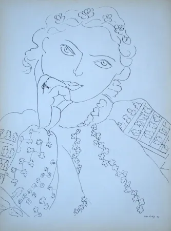 Гашение Matisse (After) - Femme accoudée