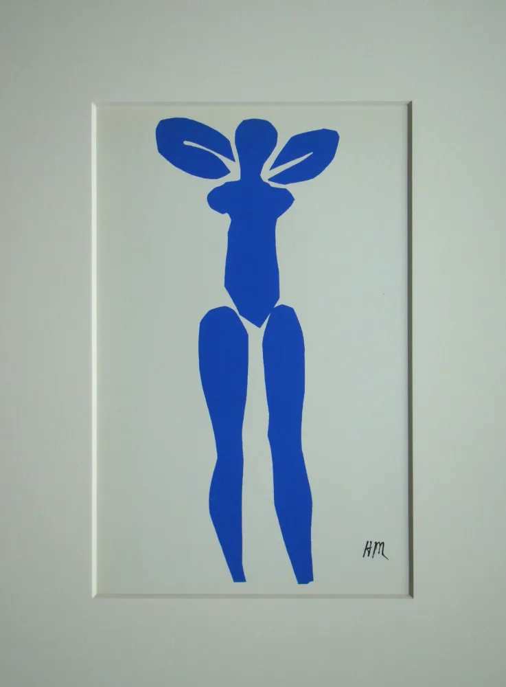 Литография Matisse (After) - Nu bleu debout