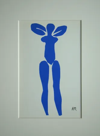 Литография Matisse (After) - Nu bleu debout