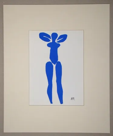 Литография Matisse (After) - Nu bleu debout - 1952