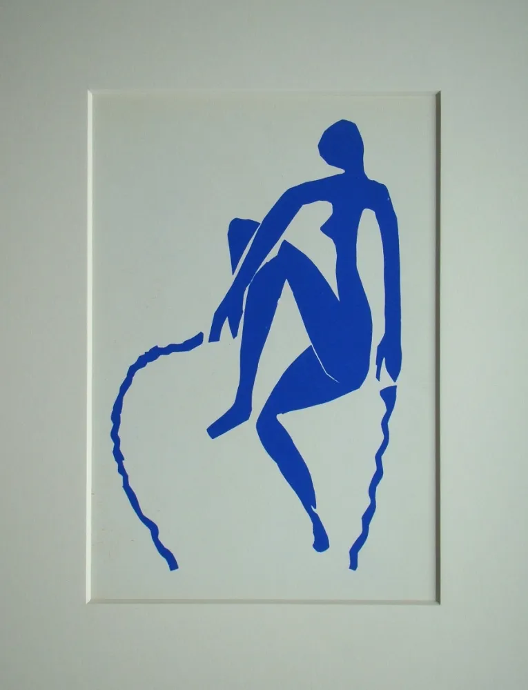 Литография Matisse (After) - Nu bleu, sauteuse de corde