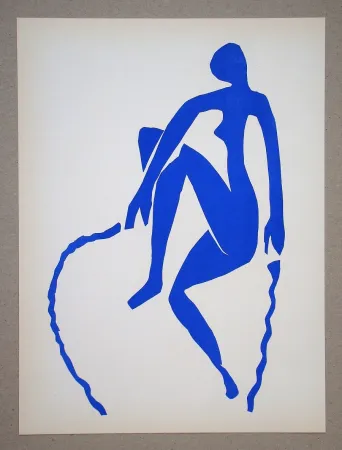 Литография Matisse (After) - Nu bleu, sauteuse de corde - 1952