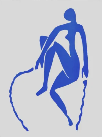 Литография Matisse (After) - Nu Bleu Sauteuse de corde, 1958