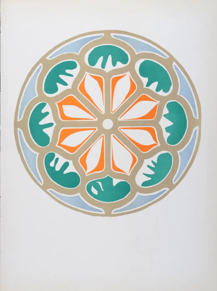 Литография Matisse (After) - Rosace, 1958