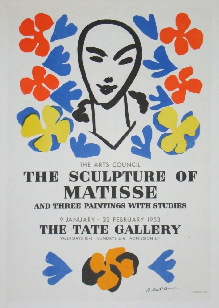 Литография Matisse (After) - The Sculpture of Matisse