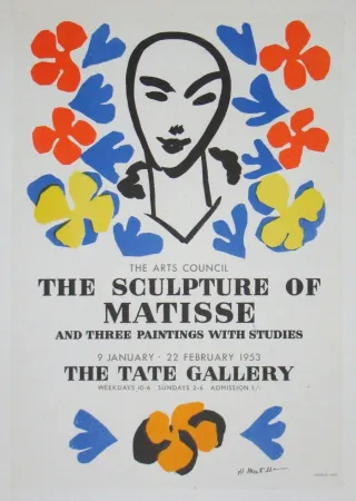 Литография Matisse (After) - The Sculpture of Matisse