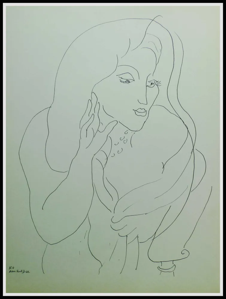 Литография Matisse (After) - THEMES & VARIATIONS II