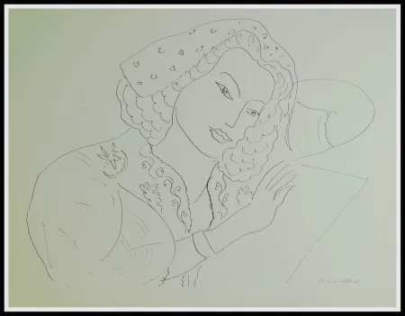 Литография Matisse (After) - THEMES & VARIATIONS III