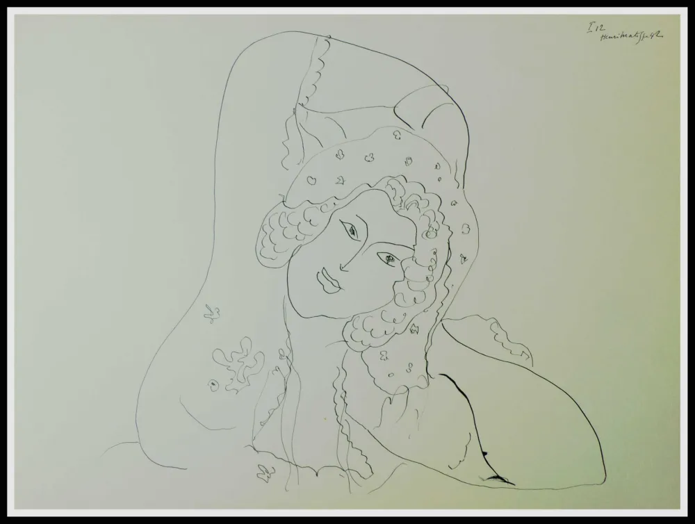 Литография Matisse (After) - THEMES & VARIATIONS IV