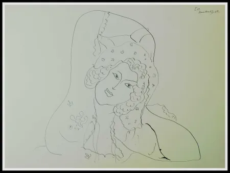 Литография Matisse (After) - THEMES & VARIATIONS IV