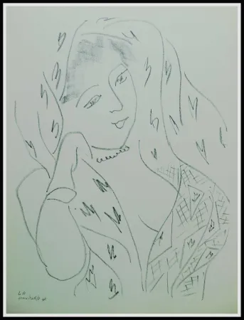 Литография Matisse (After) - THEMES & VARIATIONS VIII