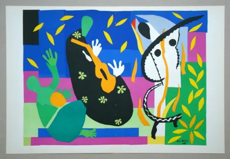 Литография Matisse (After) - Tristesse du Roi