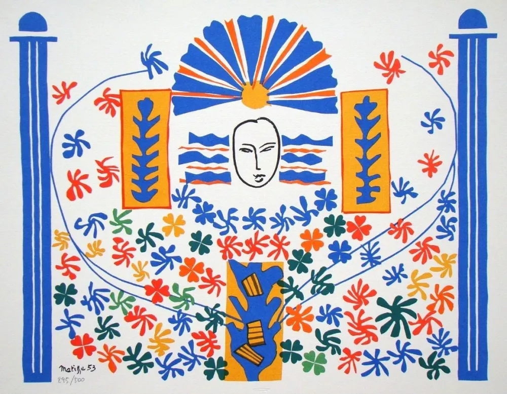 Литография Matisse - Apollo