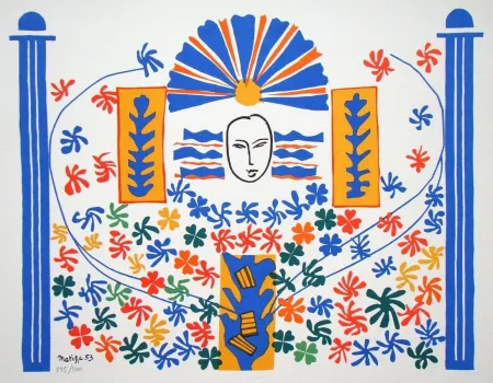 Литография Matisse - Apollo