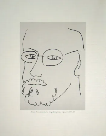 Литография Matisse - Autoportrait
