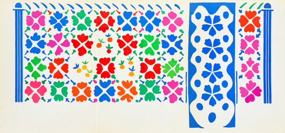 Литография Matisse - Décoration - Fruits 