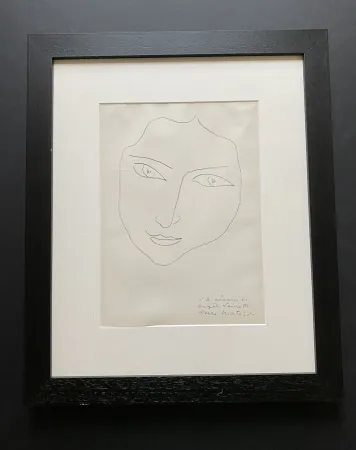 Литография Matisse - Facing Woman 