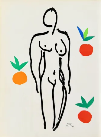 Литография Matisse - Femme