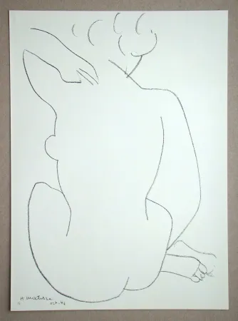 Литография Matisse - Femme assise