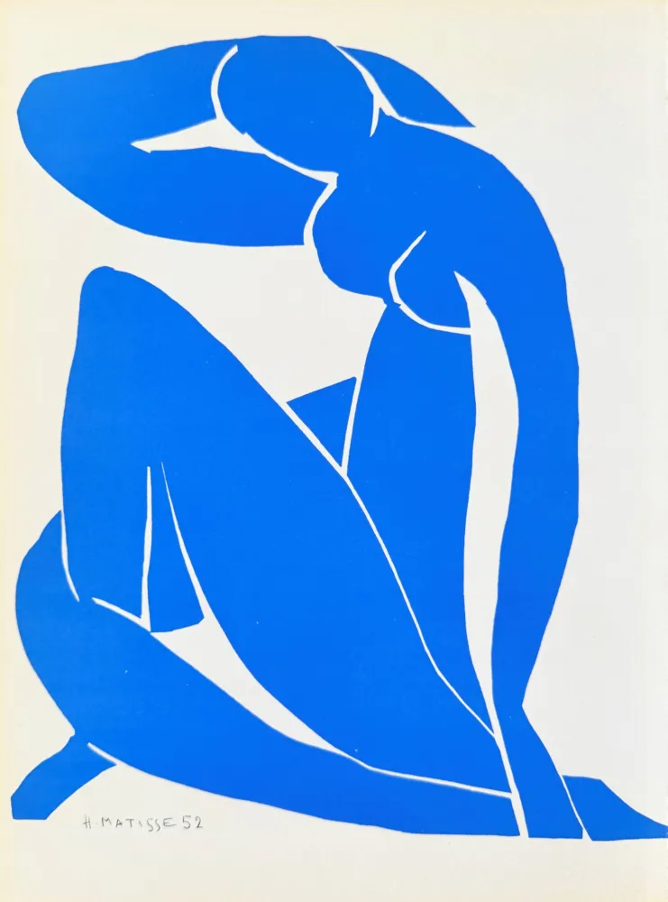 Литография Matisse - Femme Bleue