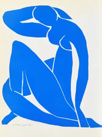 Литография Matisse - Femme Bleue
