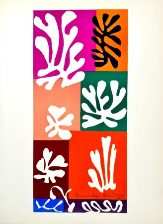 Литография Matisse - Fleurs de neige 