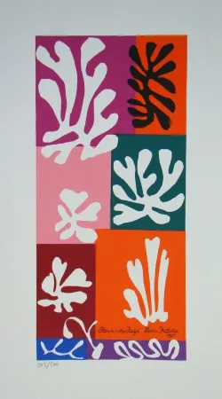 Сериграфия Matisse - Fleurs de Neige, 1951
