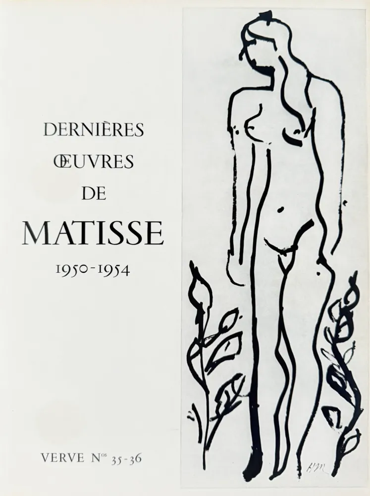 Литография Matisse - Frontispiece